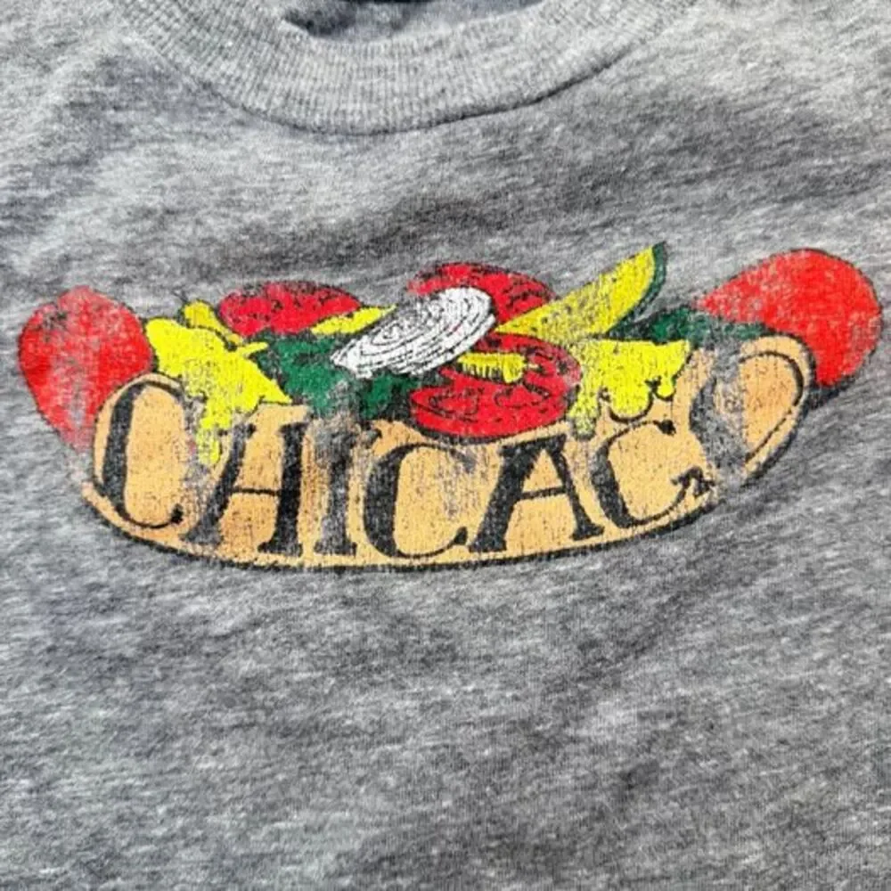 Chicago Graphic Tee Toddler Shirt 12M Soft Vintage Style